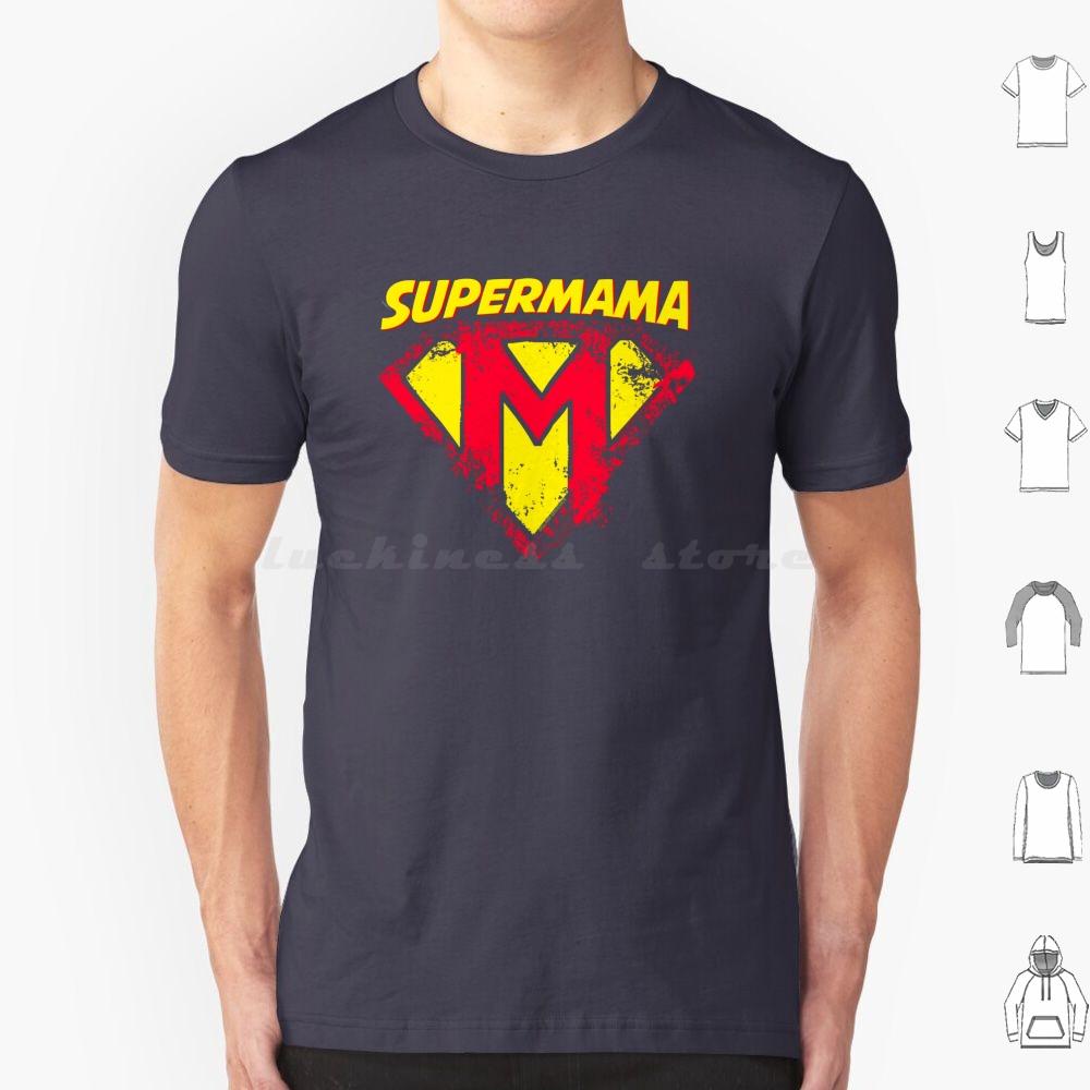 Super Mama T Shirt 6xl Cotton Cool Tee Supermama Super Hero Volar Super Mom Super Mama Comic Manga Freak Mom Mothers Day