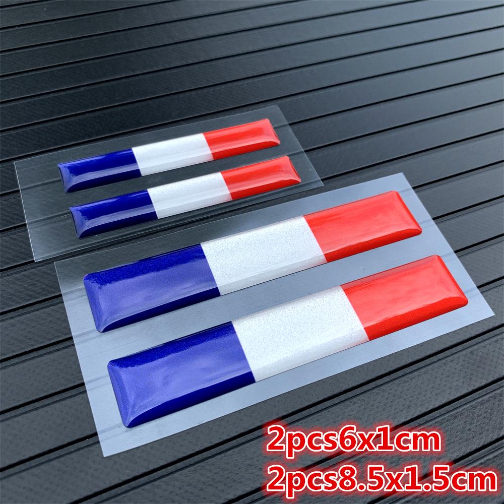 3D Brazil Korea UK ITALY FRANCE GERMAN Russia Spain National Flags Car Stickers Automobiles Motorcycles Decorating Accessories