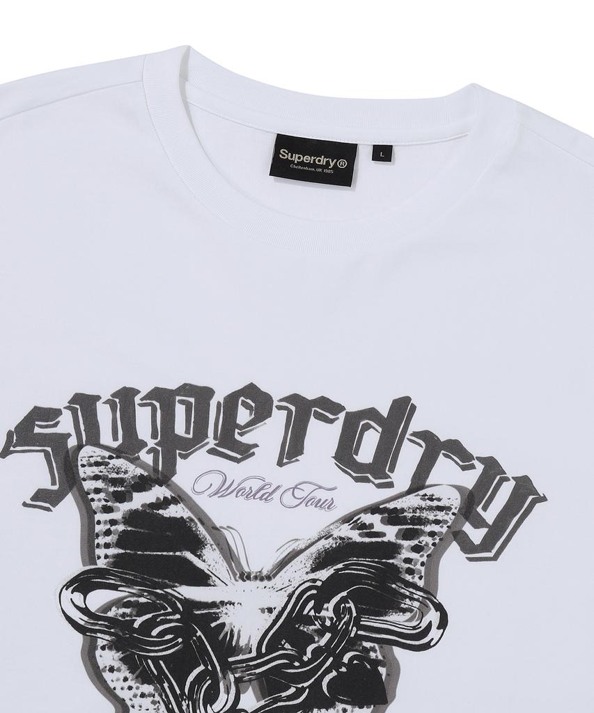 Syupeodeulai Butterfly T-Shirt White