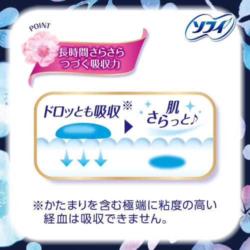 Sofy [Value Pack of 39] Hadaomoi Ultra-Thin Slim Pads for Heavy Flow, Night Use, with Wings, 29cm [Bulk Purchase Pack] [.co.jp Exclusive]