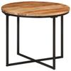 VidaXL Coffee Table, Side Table, End Table, Side Table, Living Room Furniture, Solid Wood 372741