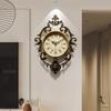 Living Room Digital Wall Watch Aesthetic Vintage Metal Wall Art Design Wall Clocks Creative Silent Horloge Room Decorations
