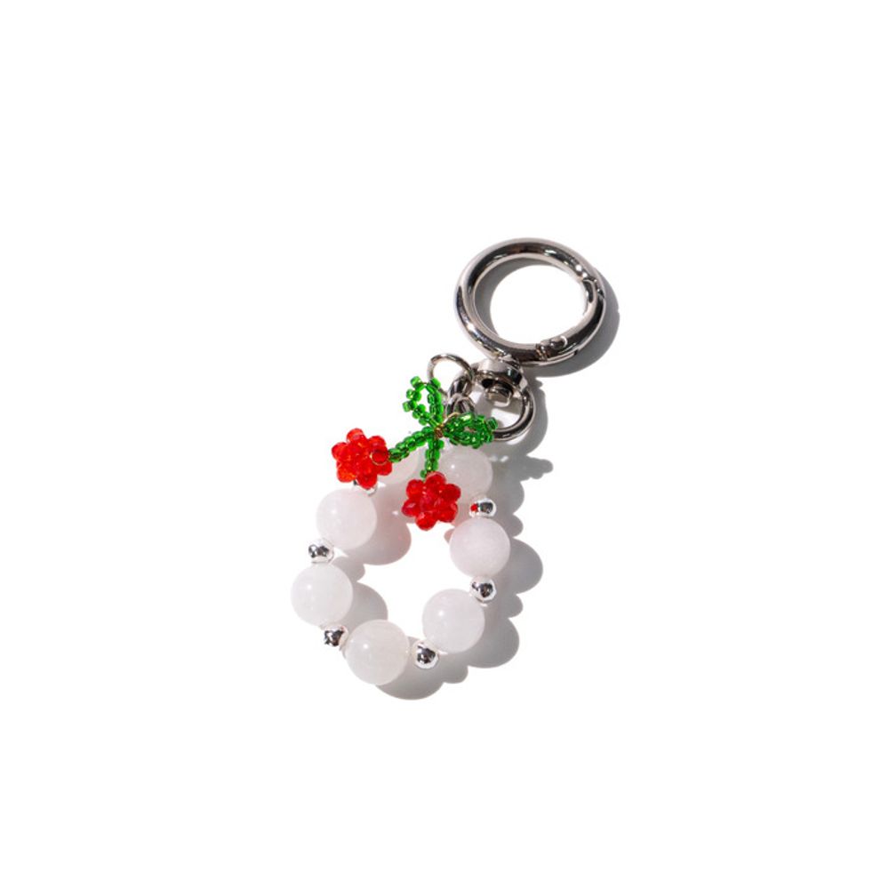 

eldoodle cherry bead keychain No gift wrapping