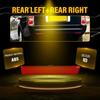 2X Rear Bumper Reflector Lights Cover For Land Rover Range Rover L322 2003-12 EA