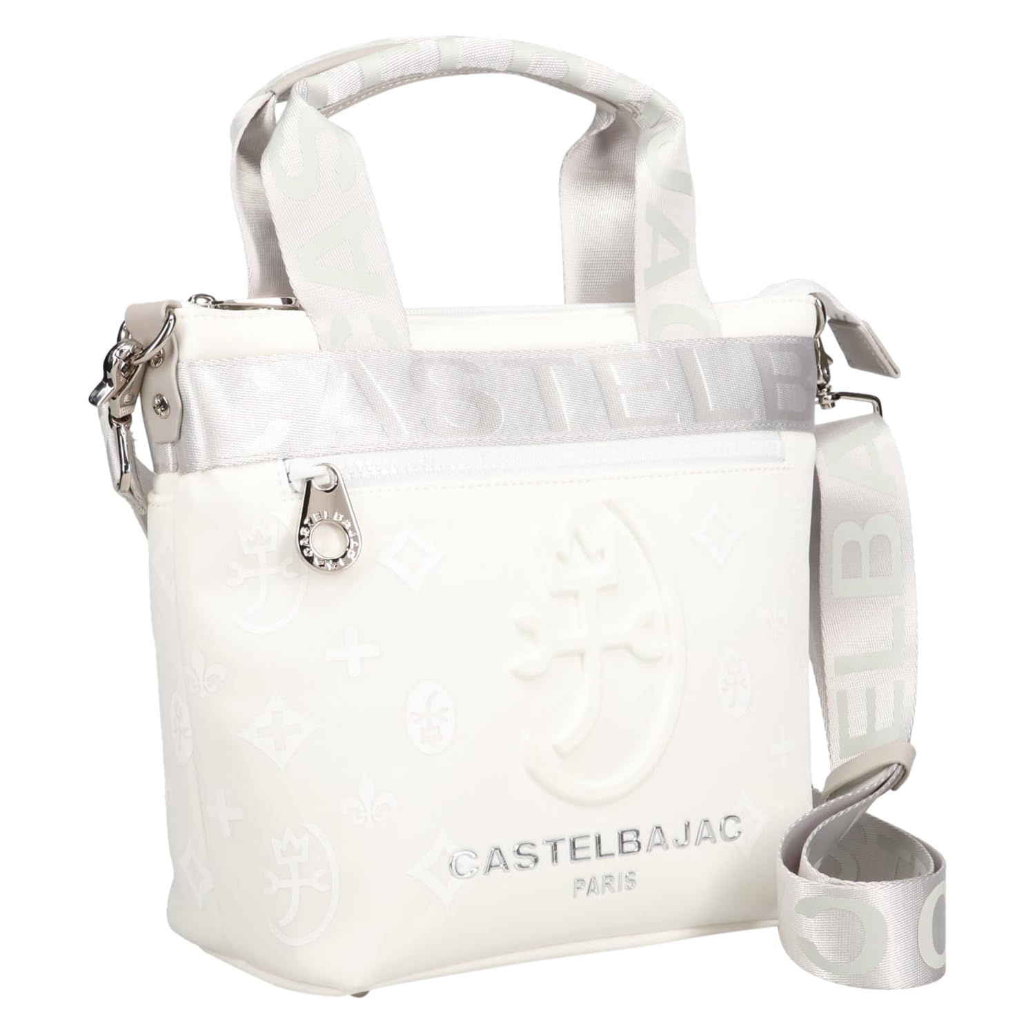 

CASTELBAJAC Белая мини-сумка-тоут мужская белый