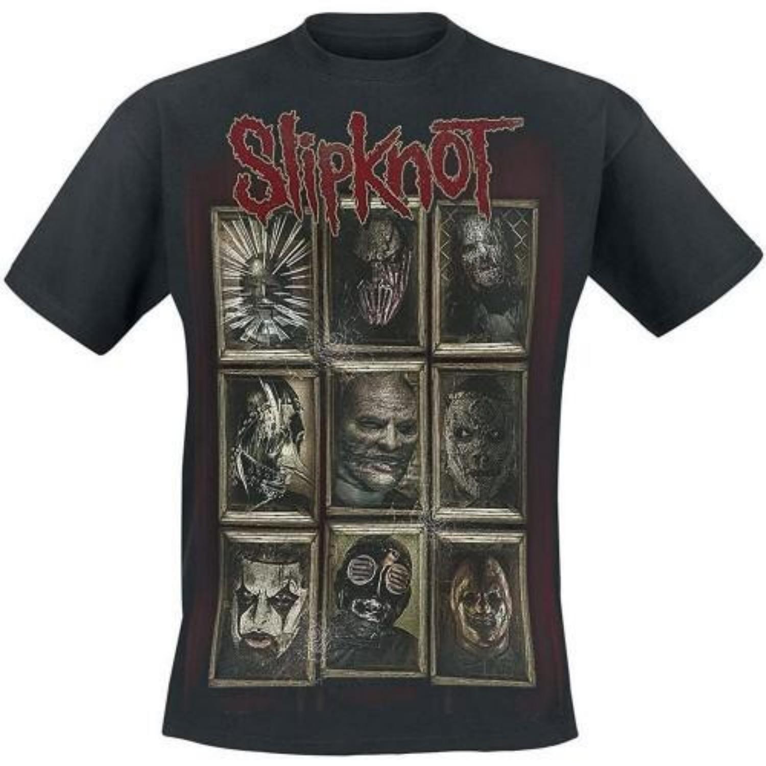 Slipknot Unisex Adult New Masks T-Shirt S