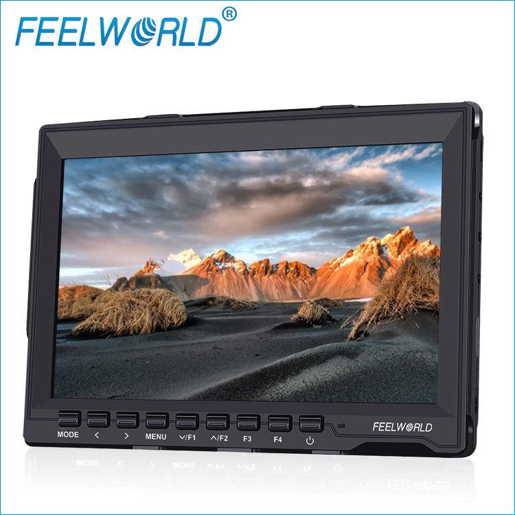 FW759P 7" Ultra-thin HD Director Monitor, IPS Screen with Histogram, False Color, OSD, Wired Remote Control