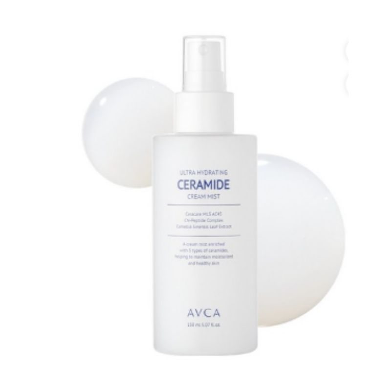 AVCA Ultra Hydrating Ceramide Nourishing Cream Mist 150ml – Barrier Strengthening & Deep Moisture Glow Mist