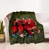 Coperta Morbida Calda Accogliente del Liverpool Football Club Ottima per Sedia da Ufficio Sedia Letto Per Tutte le Stagioni Arredamento Elegante Regalo per Viaggi Casa Compleanni