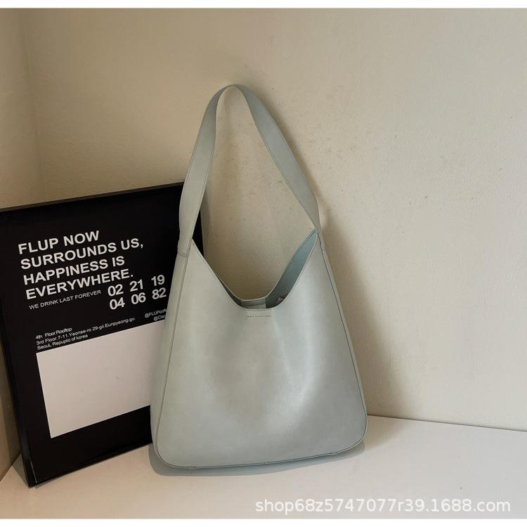 Large-capacity underarm bag women's 2025 new textured women's simple fashion versatile spring and summer one-shoulder crossbody bag