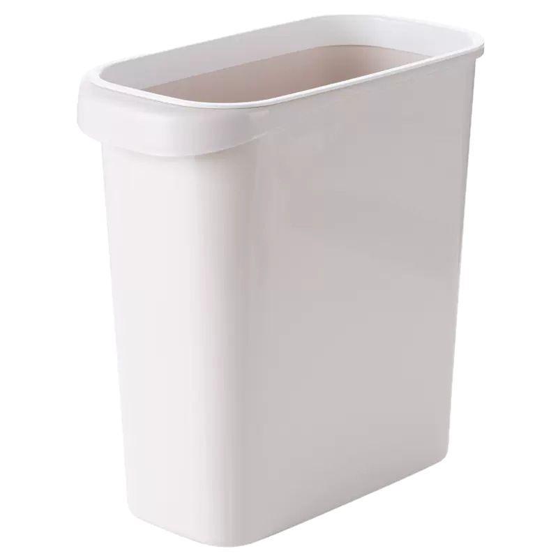 Nordic Style Corner Storage Trash Can - Lidless, Multifunctional, Press Ring Type