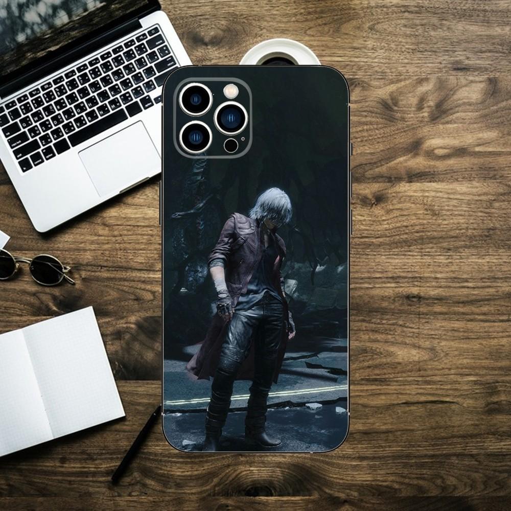 Vergil Dante D-DMC Phone Case Phone Case For Apple iPhone 15,14,13,12,11,XS,XR,X,8,7,Pro,Max,Plus,mini Silicone Black Cover
