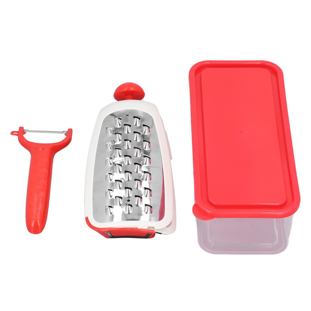 Vegetable Cutter 4 in 1 Multifunctional Stainless Steel Portable Lightweight Easy   Veggie Chopper