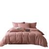 100 Pcs~ Nordic Pure Cotton Polished Four-Piece Set, Thickened Warm Cotton Bed Sheet, Quilt Cover, Mattress, Bedding