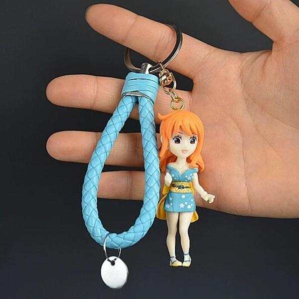 Piraten Schlüsselanhänger Geschenk: Blind Box Anime-Figuren - Monkey D. Luffy, Zoro, Chopper, Ace