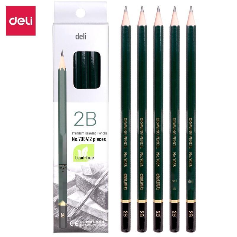 Deli 7084-2B Drawing Pencils