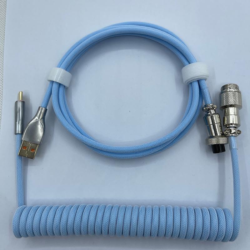 Custom USB 8K Mechanical Keyboard Cable with Magnetic Switch and Aviation Connector for Gaming