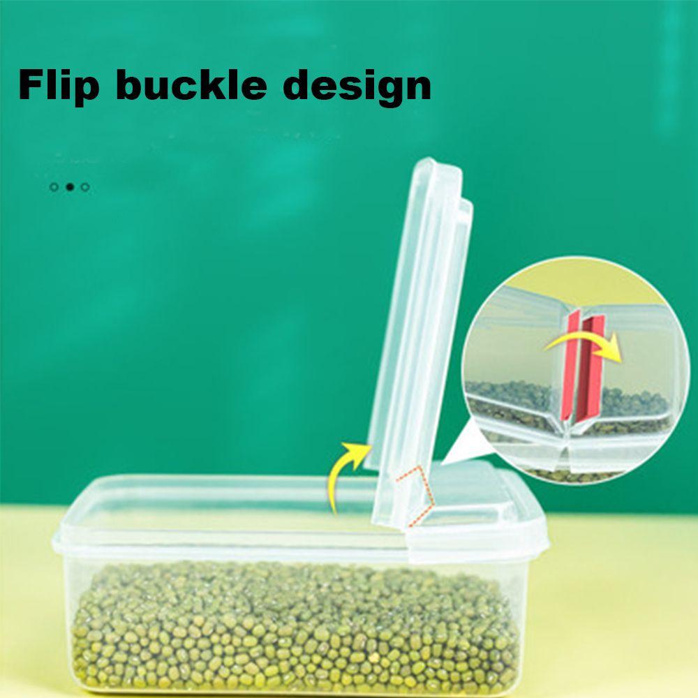 School Dinnerware Flip cover design Prep Lunch Boxes Picnic Snack Meal Storage Container Bento Box