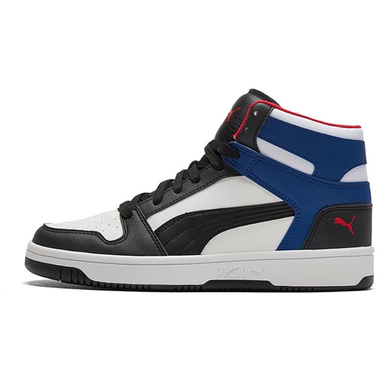 PUMA Rebound LayUp Black/Red/Blue Mid Men s 369573-18 EU 38