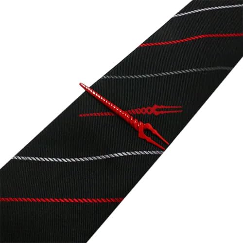 Swank Evangelion Spear of Longinus Red Tie Clip and Necktie Set (eva-2021-tie01)