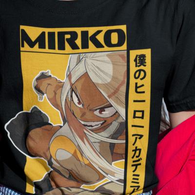 Unisex Rabbit Hero Mirko T-Shirt Rumi Usagiyama Miruko BNHA MHA My Hero Academia