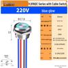 Lanbo IP67 Waterproof Tactile Push Button Switch with Light, Metal, 16/19/22mm.