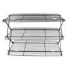 Baking Cooling Rack Foldable Rectangular Iron Cooking Baking Cooling Wire Rack for Cakes Cookies