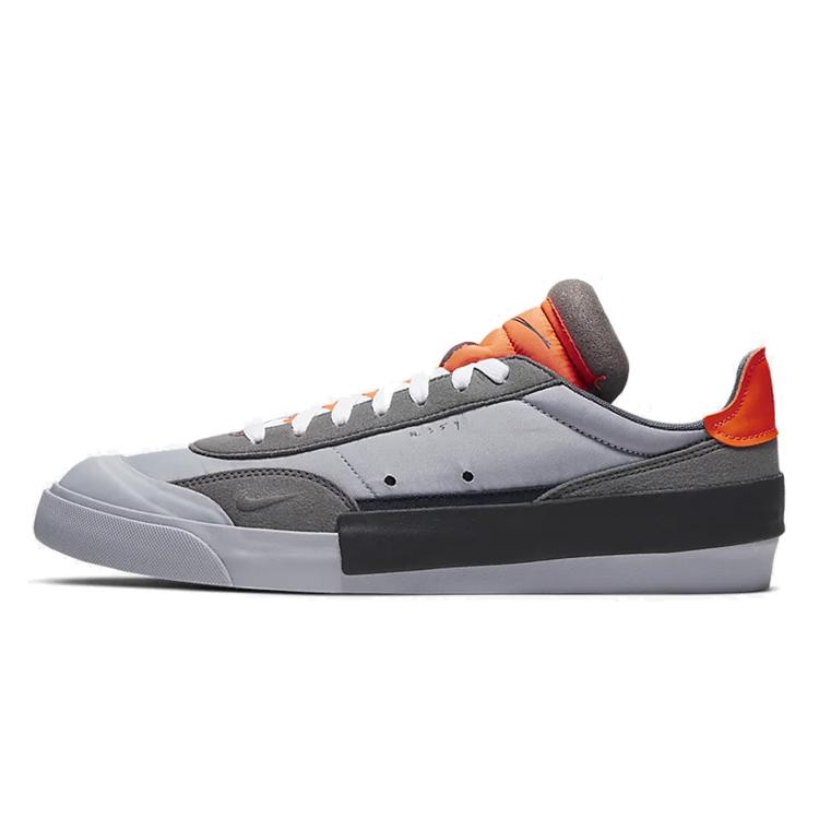 New Nike Drop Type Lx Wolf Grey Total Orange AV6697-002