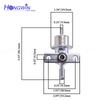 0280160554 Fuel Pressure Regulator 0 280 160 554 For Volvo S40 V40 95-04 S40 S70 C70 98-05 850 91-87 2.0L 2.4L 1270570 280160554
