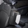 New Multi-purpose Car Seat Side Storage Bag Adjustable Hanging Auto Seat Organizer PU Leather Large Capacity Car Tissue Box