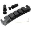 Musiclily Pro 18mm Bass Stop Black Tailpiece,
