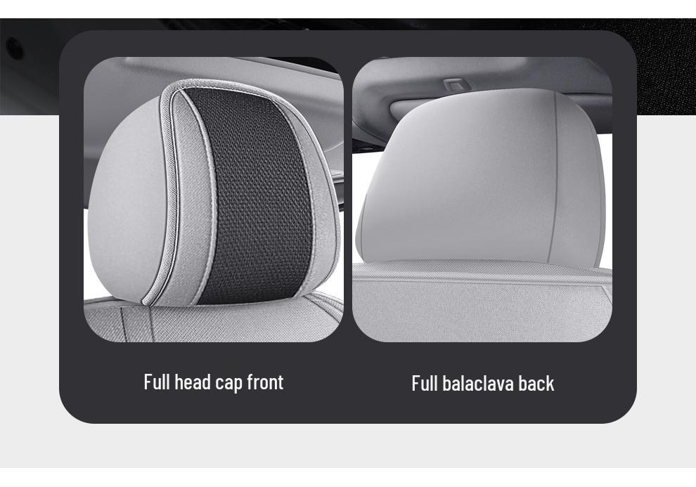 Universal Full Surround Car Seat Covers for All Seasons, Business Style, Five-Seater Coverage