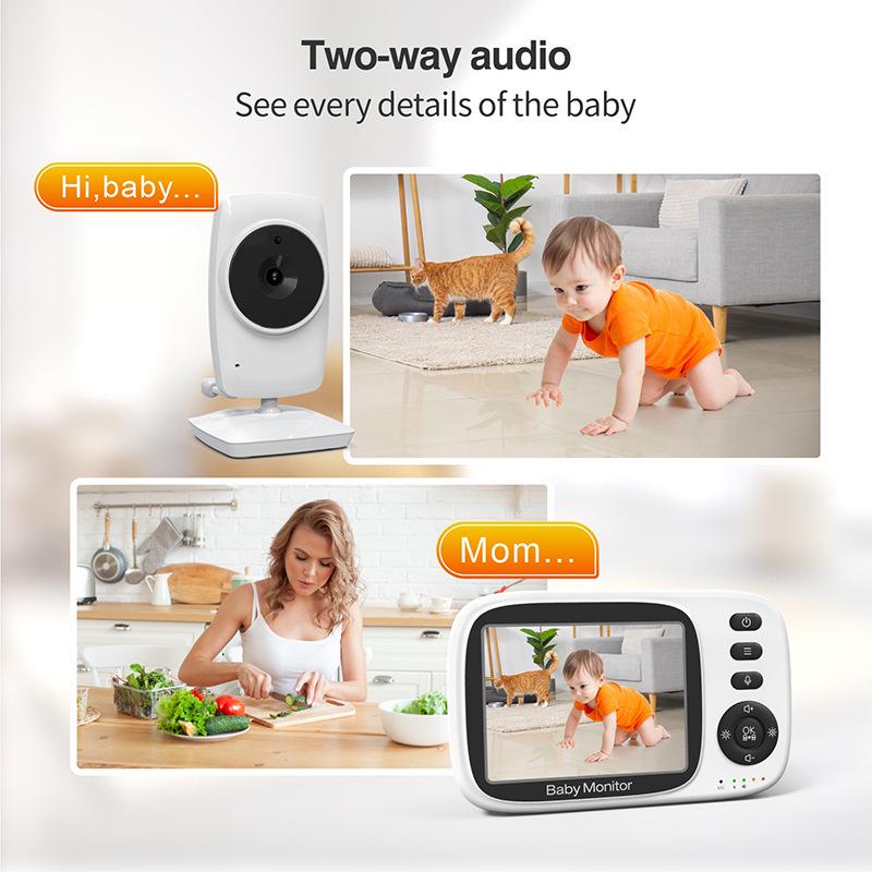 Wireless Baby Care Monitor with Voice Intercom