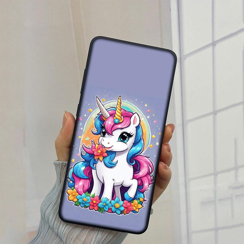 Anime Unicorn Cartoon  Horse Soft Phone Cover for Huawei Nova 3i 3 5t 2i 7 SE Mate 10 20 P20 P30 Pro 2 Lite Silicone Case