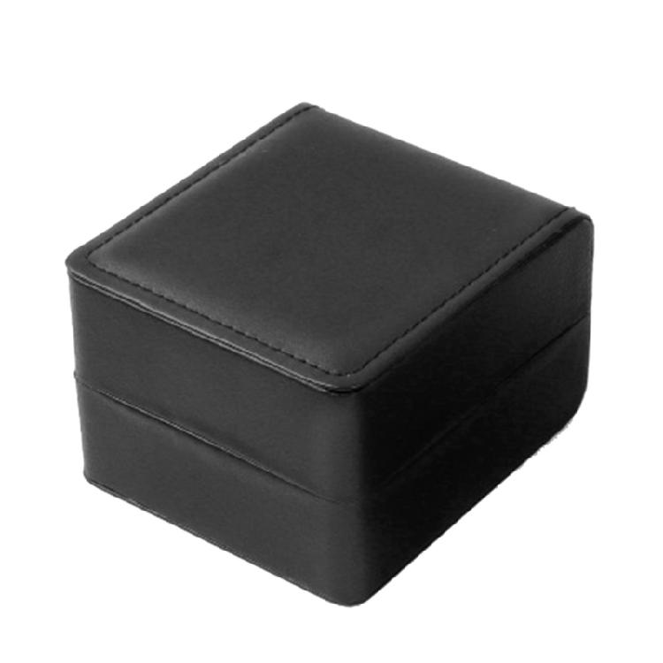 

PU Leather Watch Organizer Travel Case for Watches Litchi Pattern Storage Box чёрный