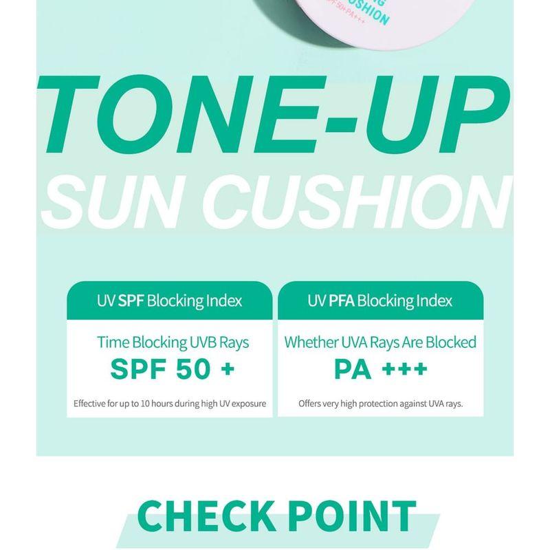 esfolio - 3HA Clear Soothing Sun Cushion - 2 Colors