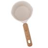 White Non-stick Pan Flat Bottom Cooking Pot Butter Melting Pot Sauce Pan  Soup Making