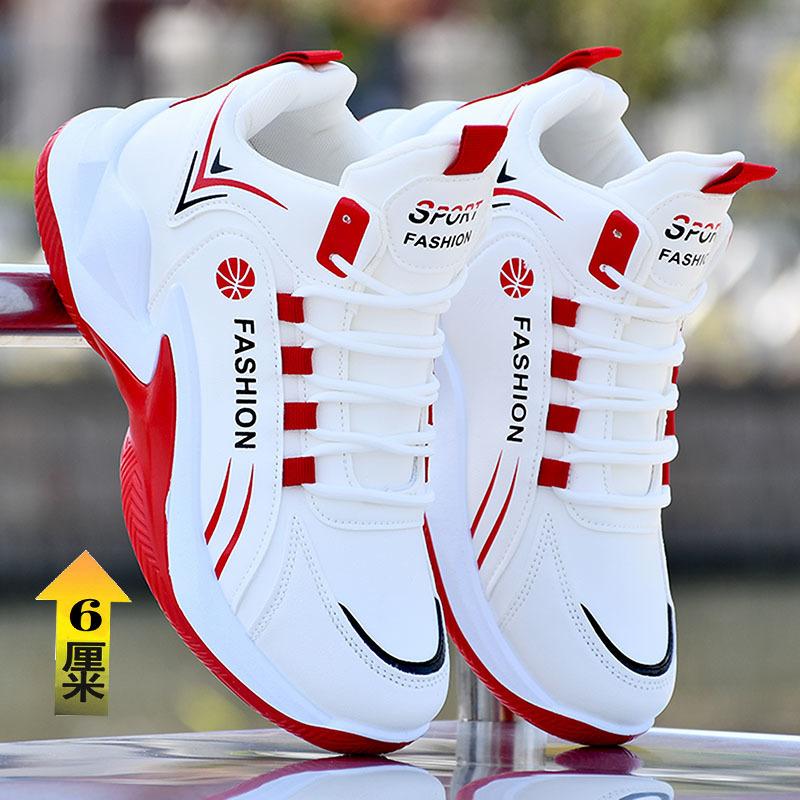 Basketball shoes men's shoes 2026 spring and summer new men's mid-top shoes mesh breathable non-slip student versatile sports shoes