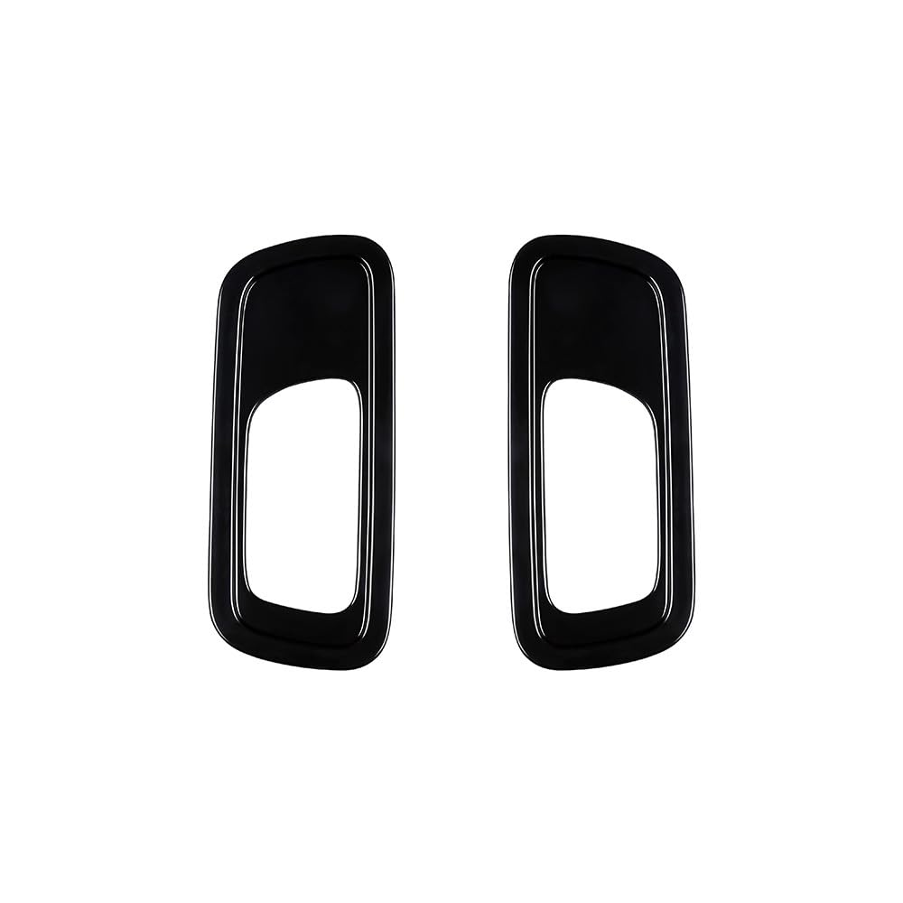 Deesse Front Door Handle Door Handle Door Bezel Interior Custom Set of 2 for Honda Garnishes, Covers, Panels, Parts, Accessories, (Piano Black) N-BOX