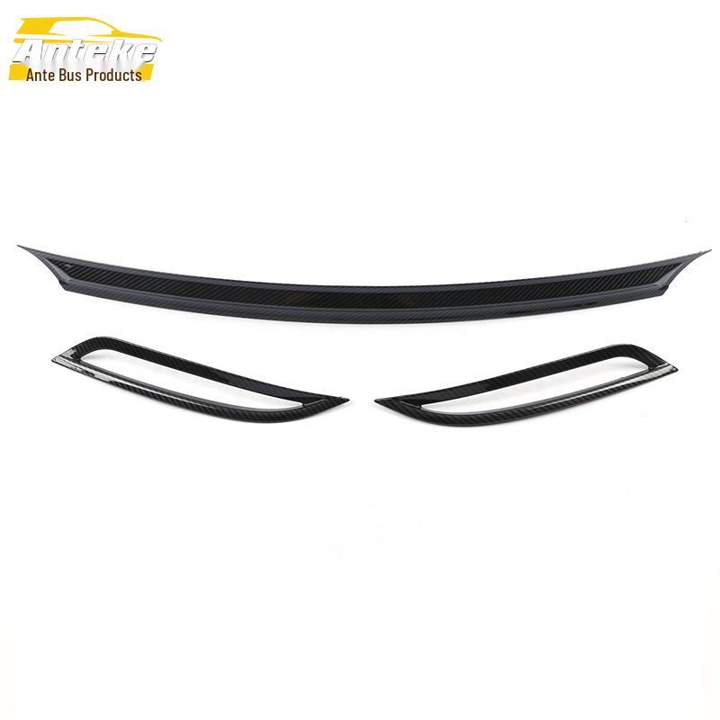 2019 MODEL 3 Rear Bumper Trim Sticker & Tailgate Anti-Scratch Bright Strip