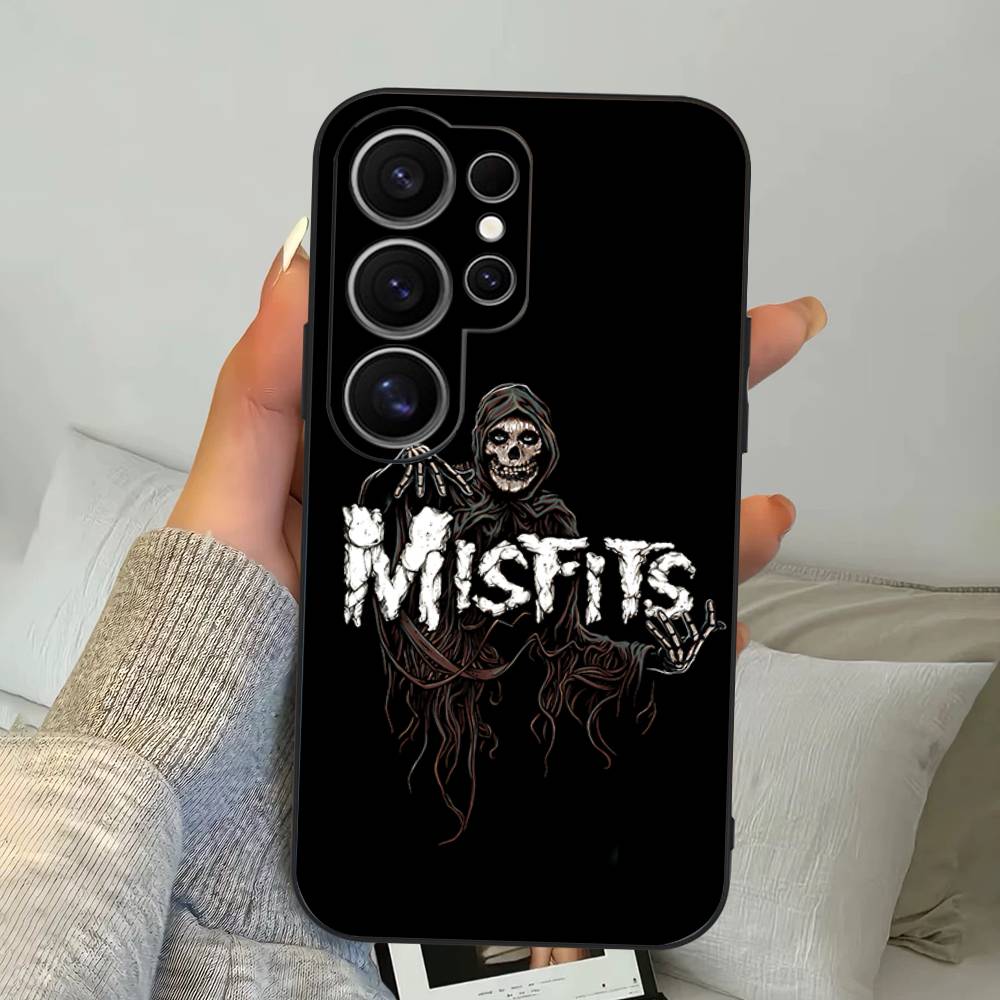 

The M-Misfits G-Glenn Danzig Phone Case For Samsung S 24 Fe 25 Ultra Plus 20 Lite 21 30 22 23 24 22 Ultra 5G Fundas Samsung S24 Plus
