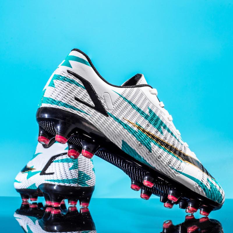 2025 Pro Herren Fußballschuhe AG/TF Jugend Fußballschuhe Kinder Anti-Rutsch Trainingsfußballschuhe Niedrig geschnittene Stollen