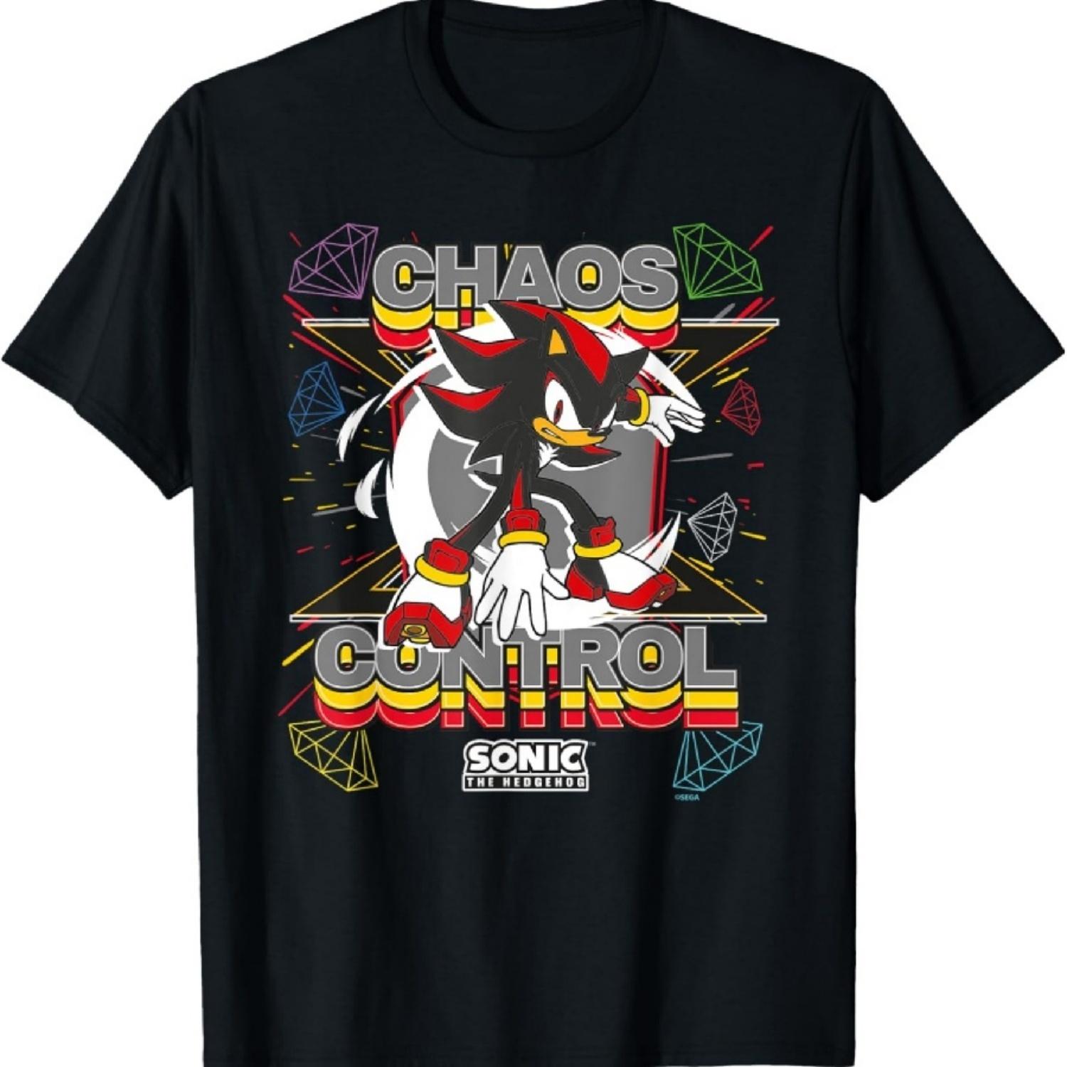 Футболка Соник ёж - Шэдоу ёж Контроль Хаоса S