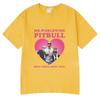 Rapper Pitbull Mr Worldwide Graphic Vintage Washed T Shirt Unisex Women Clothing Fashion Hip Hop Tshirts Summer Cotton Streetwear