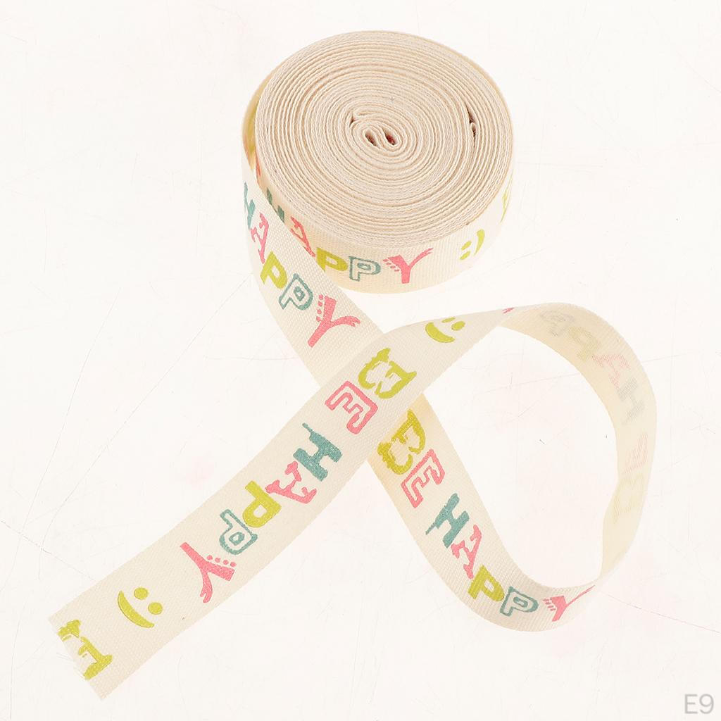 Ribbon Tape Christmas Gift Wrapping Package 3/5 inch Wide
