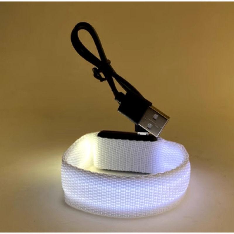 Dobíjecí LED sportovní náramek měnící barvu