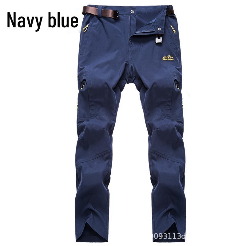 Men's Quick-Dry Breathable Hiking & Trekking Pants - Lightweight, Elastic, and Perfect for Summer Sports and Fishing