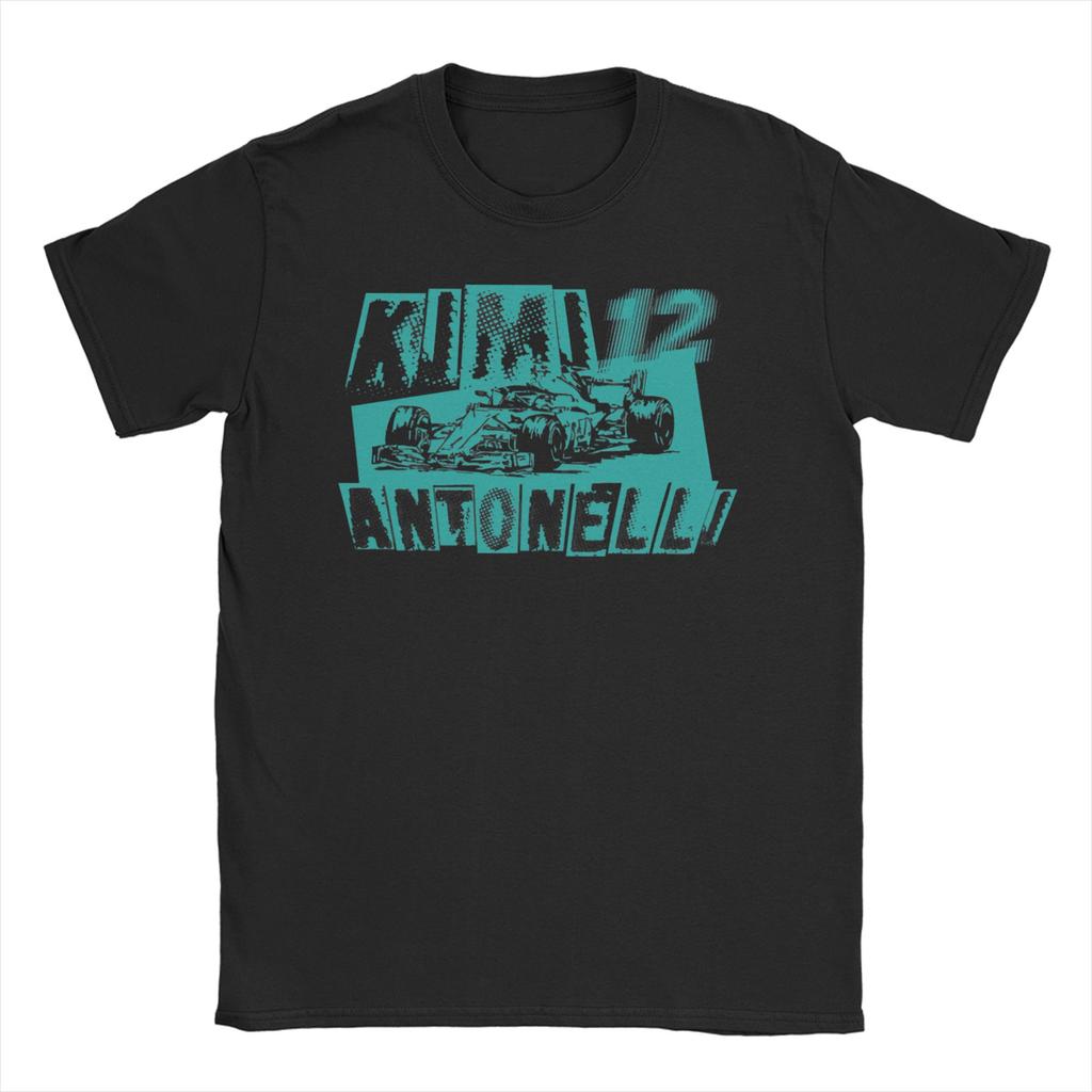 Kimi Antonelli Unisex Women T Shirt Leisure Tees Short Sleeve Crewneck T-Shirt 100% Cotton Gift Idea Clothes