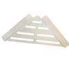 Carbon Steel Sink Corner Rack Anti-rust Waterproof Dish Drying Rack Hollowed Punch-free Dishcloth Sponge Stand Laundry Room