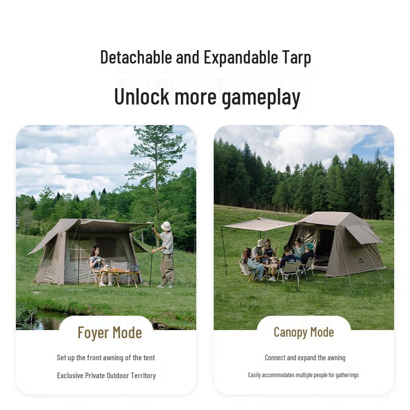 Naturehike Ridge 6.0 II Quick-Setup Camping Tent